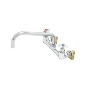 BIG-FLO MIXING FAUCET, 8" WALL MOUNT,
