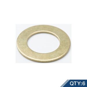 BRASS SHANK WASHERS (QTY6)
