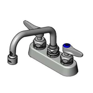 4" DECK MOUNT FAUCET, 1.2 GPM VR