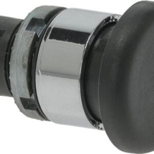PULSANTE ARRESTO A FUNGO NERO ø 40 mm