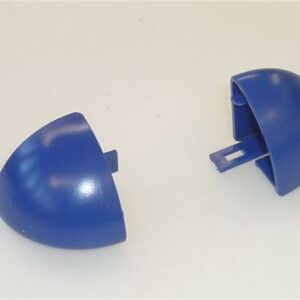 COPPIA COPERCHI CERNIERE BLU