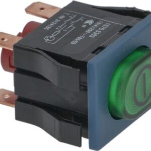 INTERRUTTORE BIPOLARE VERDE 250V 16A