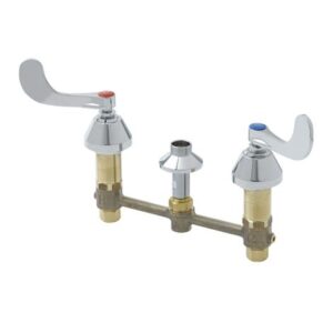 8"C/C DECK MOUNT FAUCET LESS NOZZLE