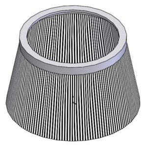 BLACK NYLON BRUSH ATTACHMENT (BR10