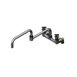 BIG-FLO MIXING FAUCET, WALL MOUNT, 8"