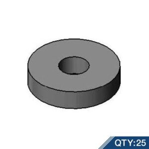 SEAT WASHERS (QTY25) 5/8" OD X 3/16" ID