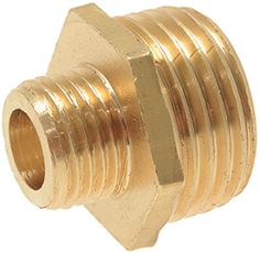RACCORDO ø 1/2"M-1/4"M IN OTTONE
