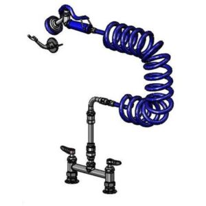 PET GROOMING: 8" DECK MOUNT, CERAMAS,