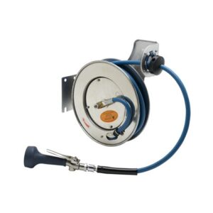3/8" X 35' OPEN STAINLESS STEEL REEL W/