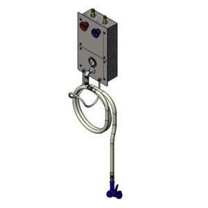RECESSED CABINET & WASHDOWN STATION W/