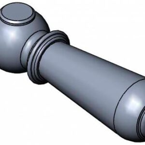 DECORATIVE CLUB HANDLE, BLANK