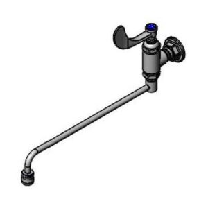 RANGE FAUCET, WALL MOUNT, AERATOR, 4"
