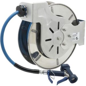 GRUPPO LAVAGGIO INOX AVVOLGIBILE - 10 m