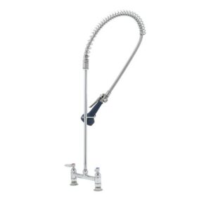 PRE-RINSE UNIT: 8" DECK MOUNT BASE,