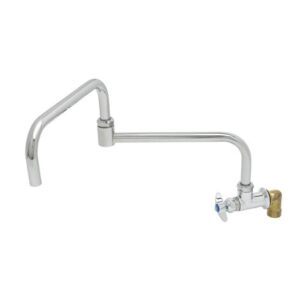SINGLE WALL MOUNT BIG-FLO FAUCET, 24"