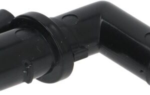 RACCORDO SCARICO NERO ø 9 mm