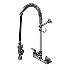 PRE-RINSE, 8"C/C WALL MOUNT, VACUUM
