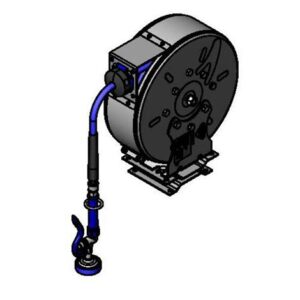 3/8" X 30' ENCLOSED COATED REEL W/