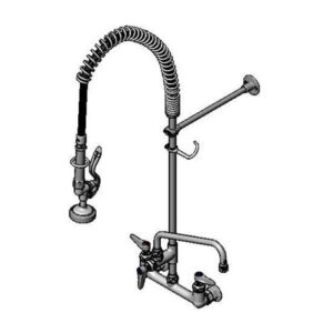 8" WALLMOUNT PRE-RINSE, SUPPLY