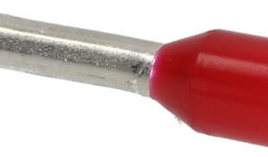 TUBETTO TERMINALE ROSSO 1x8 mm 100 PZ