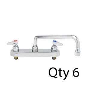 WORKBOARD FAUCET, DECK MOUNT, 8"