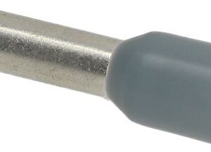 TUBETTO TERMINALE GRIGIO 4x9 mm 100 PZ