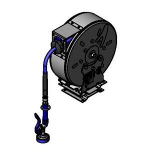 3/8" X 30' ENCLOSED SS REEL W/ PAINTED