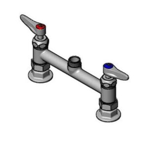 8" SWIVEL/RIGID DECK MIXING FAUCET,