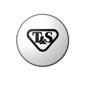 PRESS-IN INDEX, WHITE, T&S LOGO