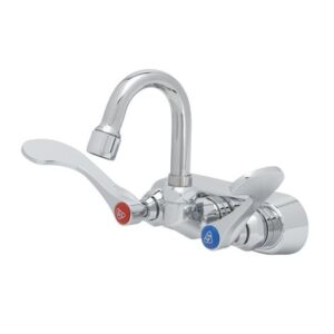 4" WALL MOUNT WORKBOARD FAUCET, SWIVEL