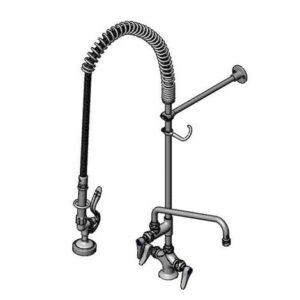 BASE FAUCET, BUILT-IN SPRING CHECKS,