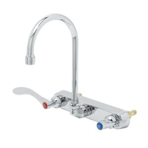 8" BACKSPLASH WORKBOARD FAUCET, CERAMAS,