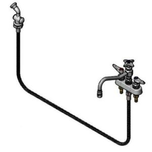 WORKBOARD FAUCET, DECK MOUNT, 4"