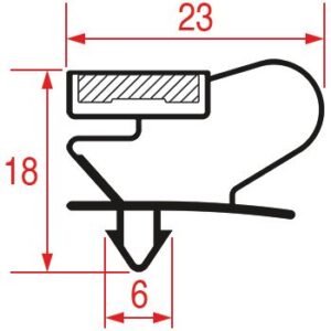 GUARNIZIONE AD INCASTRO 1017x958 mm