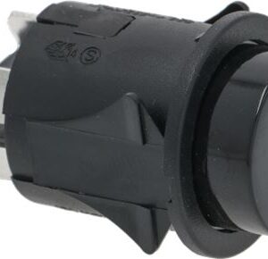INTERRUTTORE BIPOLARE NERO 16A 250V