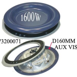 RESISTENZA VAPORE 1600W  74X4110
