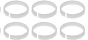 10 pz ANELLO plastica x canne GIG/LCA