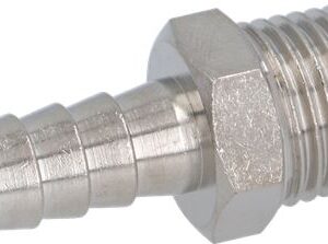 RACCORDO PORTAGOMMA ø 1/4"M ø 8 NICHEL
