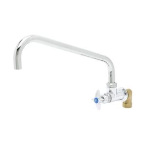 SINGLE WALL MOUNT BIG-FLO FAUCET, 14"