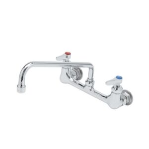 8" WALL MOUNT FAUCET, 12" SWING NOZZLE