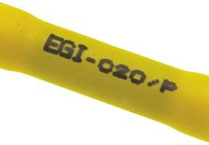 CONNETTORE DI TESTA GIALLO ø 3,4 100 PZ