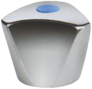 MANIGLIA STELLA PLACCHETTA BLU