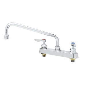 8" DECK MOUNT WORKBOARD FAUCET, 12"