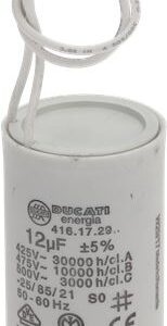 CONDENSATORE DUCATI ENERGIA 12µF C/CAVO