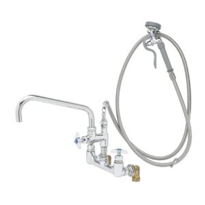 BIG-FLO MIXING FAUCET, 12" NOZZLE, 104"