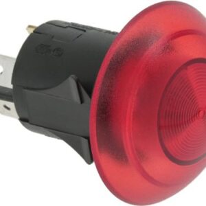 INTERRUTTORE UNIPOLARE ROSSO 16A 250V