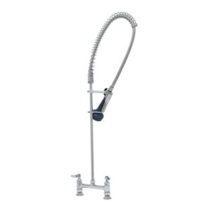 PRE-RINSE UNIT: 8" DECK MOUNT BASE,
