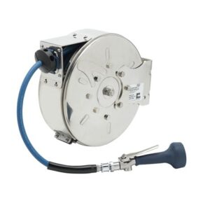 3/8" X 30' ENCLOSED STAINLESS STEEL REEL