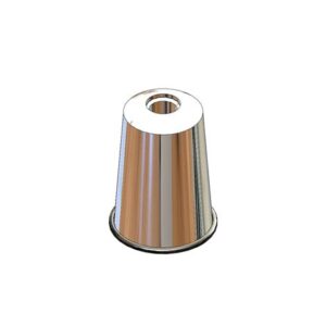 TURRET WITH TOP OUTLET