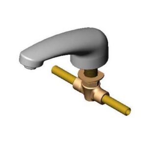 8" CWS ASSEMBLY: 5" SPOUT & CROSS (OLD